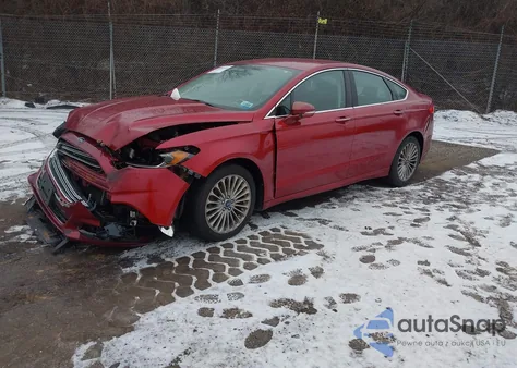 2014 Ford Fusion Titanium from USA, damaged, VIN 3FA6P0D98ER106336
